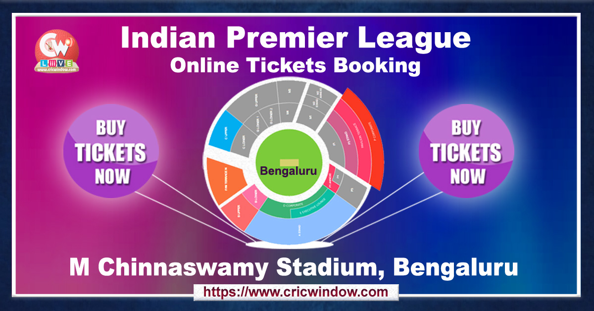 ipl M Chinnaswamy Stadium, Bengaluru tickets