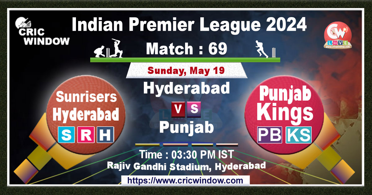 IPL SRH vs PBKS live match action