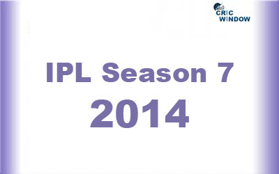 IPL 2014 season 7 Logo