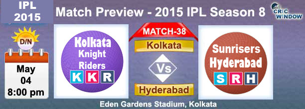 Kolkata vs Hyderabad Preview Match-39