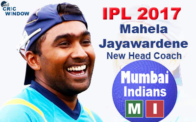 M Jayawardene as new coach of Mumbai Indians