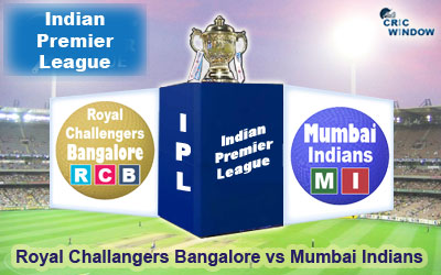 IPL 7 RCB vs MI Match 5