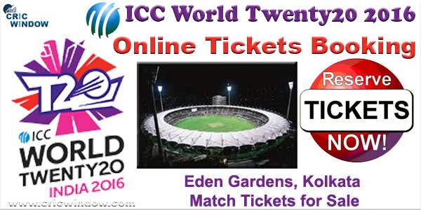 Eden Gardens, Kolkata Tickets 2016