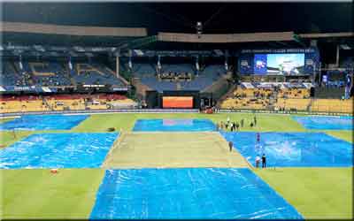 2nd odi called off due to wet out field