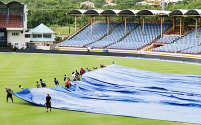 Rain washed out 4th test between WI vs India