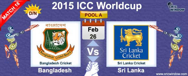 Bangladesh vs Sri Lanka Match-18