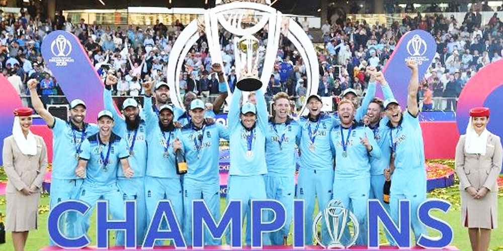 Winner of 2019 World Cup England team