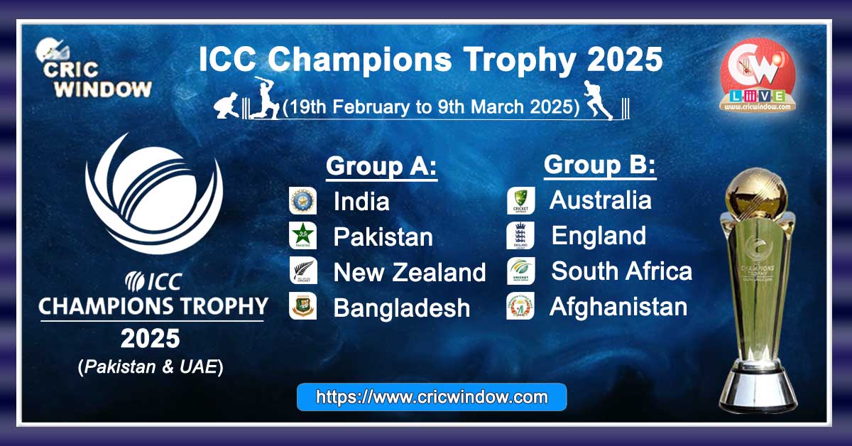 ICC Champoins Trophy 2025