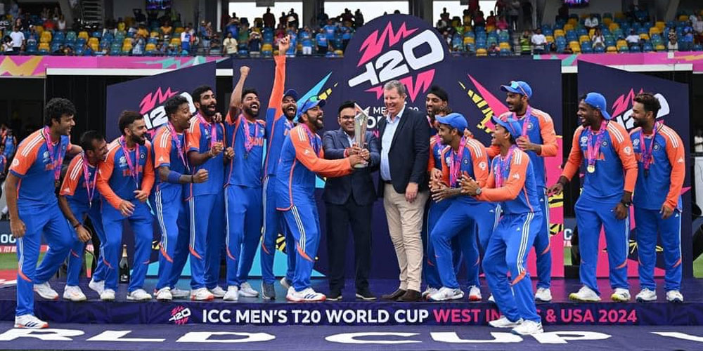 Team India winner of icc t20worldcup 2024