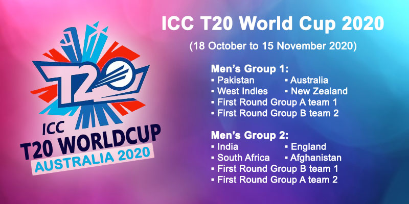 Match Schedule of ICC Worldt20 2020