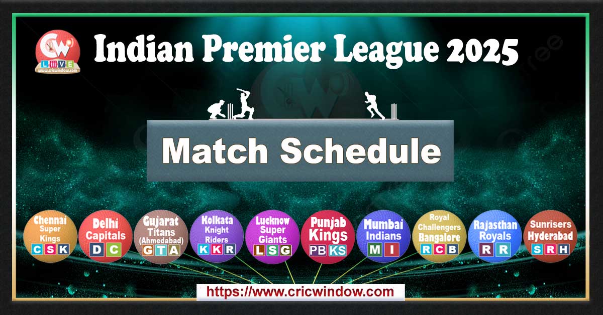 ipl 18 match fixtures 2025