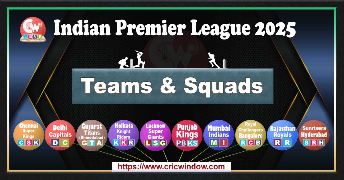 IPL Squads 2025