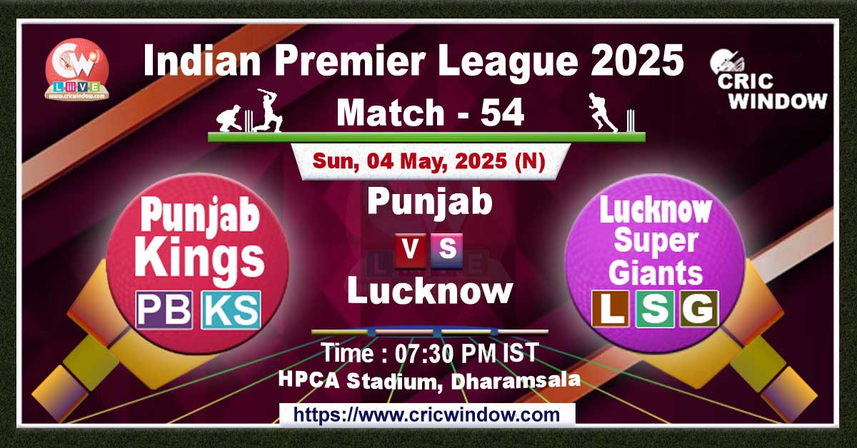 IPL PBKS vs LSG match previews 2025