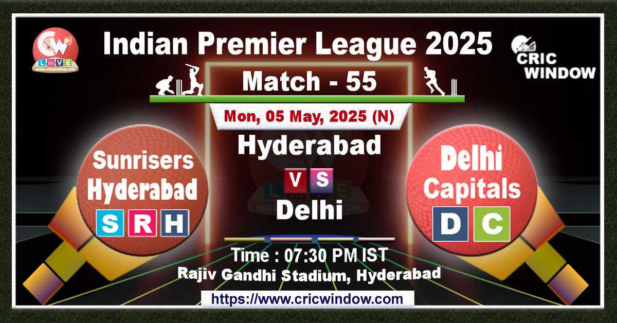 IPL SRH vs DC match previews 2025