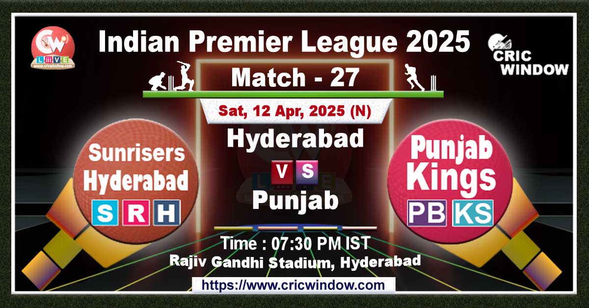 IPL SRH vs PBKS match previews 2025