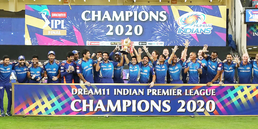 Mumbai Indians winners of IPL 2020