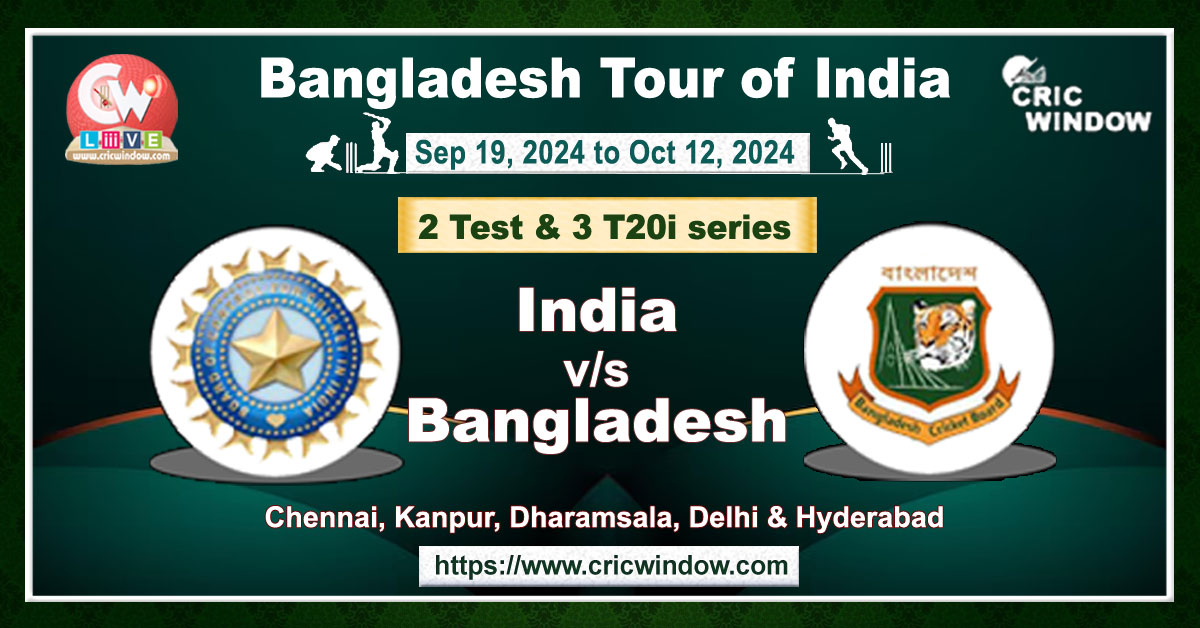 Bangladesh tour of India live updates