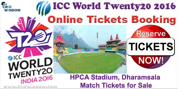 HPCA Dharamsala Tickets 2016