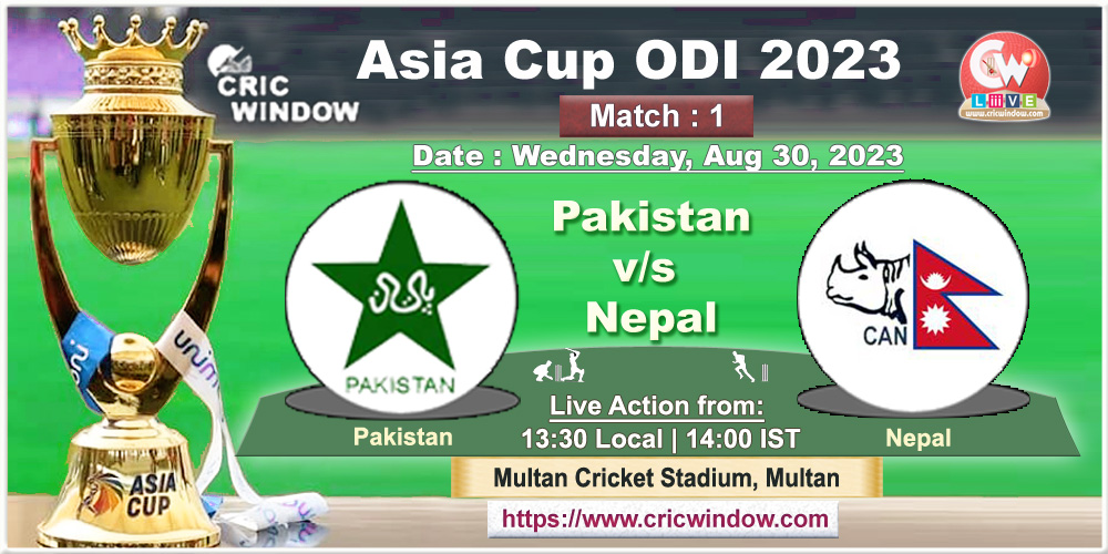 Cricket Asia Cup ODI Live 2023