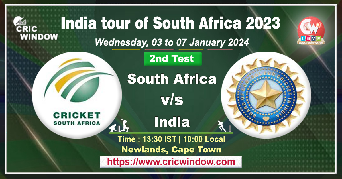 Sa Vs Ind 2nd Test Live 2023 