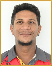 Charles Amini PNG Cricketer