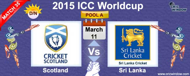 Scotland vs Sri Lanka Match-35